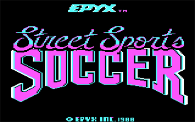 Street Sports Soccer - Screenshot - Game Title Image