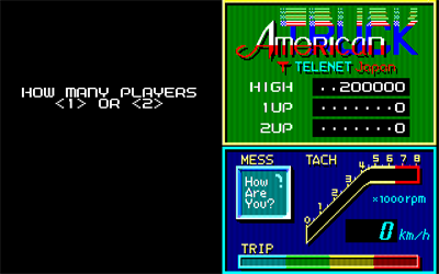 American Truck - Screenshot - Game Select Image