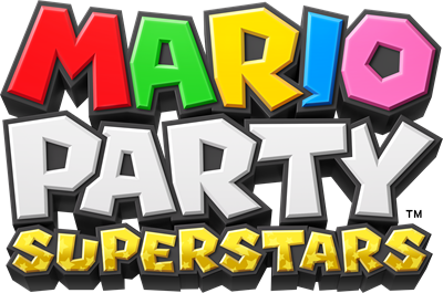 Mario Party Superstars - Clear Logo Image