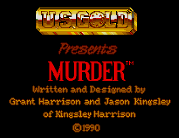 Murder! - Screenshot - Game Title Image