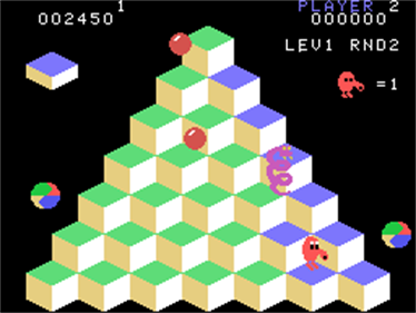 Q*Bert - Screenshot - Gameplay Image