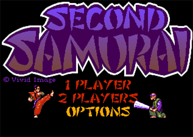 Second Samurai - Screenshot - Game Select