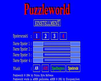 Puzzleworld - Screenshot - Game Title Image