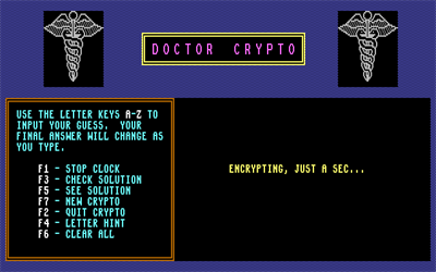 Doctor Crypto - Screenshot - Game Select Image