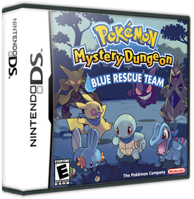 Pokémon Mystery Dungeon: Blue Rescue Team - Box - 3D Image