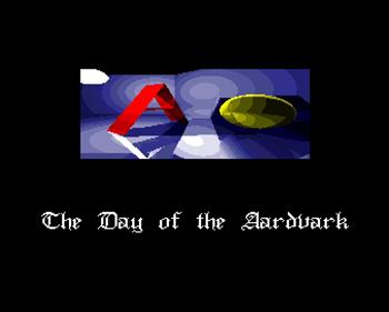 The Day Of Aardvark - Screenshot - Game Title Image