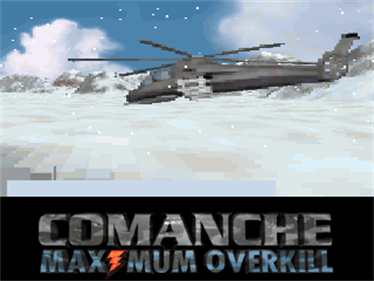 Comanche CD - Screenshot - Game Title Image