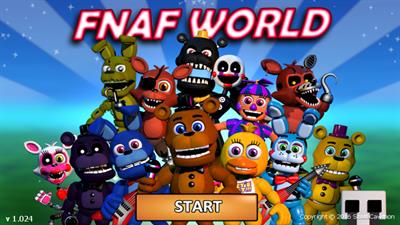 FNaF World - Screenshot - Game Title Image