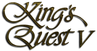 King's Quest V - Clear Logo Image