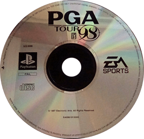 PGA Tour 98 - Disc Image
