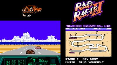 Rad Racer II - Fanart - Background Image