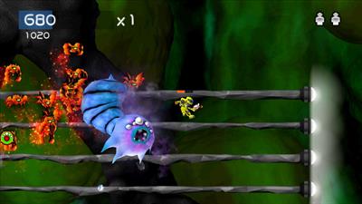 Alien Zombie Megadeath - Screenshot - Gameplay Image