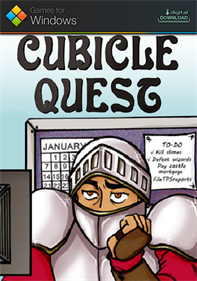 Cubicle Quest - Fanart - Box - Front Image