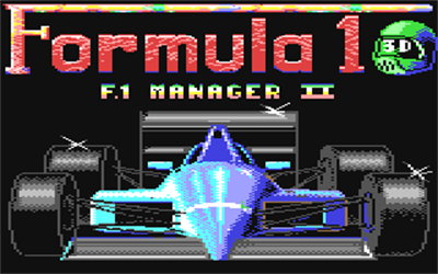 Formula 1 3D: F.1 Manager II - Screenshot - Game Title Image