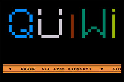 Quiwi - Screenshot - Game Title Image