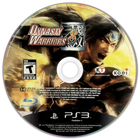 Dynasty Warriors 8 - Disc Image