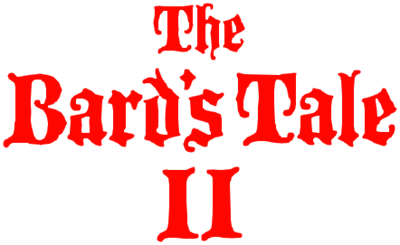 The Bard's Tale II: The Destiny Knight - Clear Logo Image