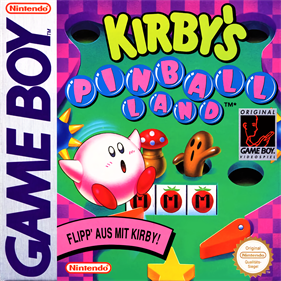 Kirby's Pinball Land - Box - Front - Reconstructed