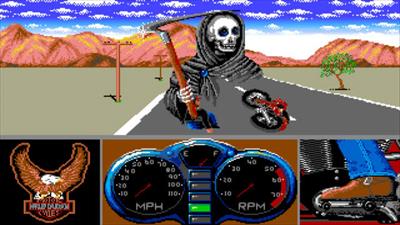 Harley-Davidson: The Road to Sturgis - Screenshot - Game Over Image