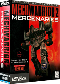 MechWarrior 2: Mercenaries - Box - 3D Image