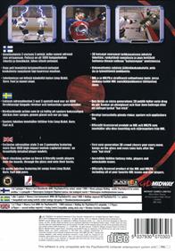 NHL Hitz 2002 - Box - Back Image