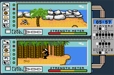 Spy vs Spy II: The Island Caper - Screenshot - Gameplay Image
