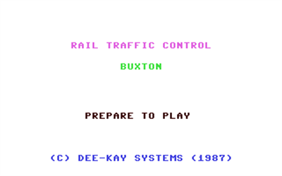 R.T.C. Buxton - Screenshot - Game Title Image