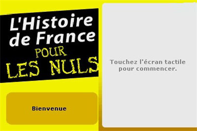 L'Histoire de France pour les Nuls - Screenshot - Game Title Image