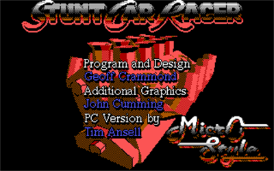 Stunt Track Racer - Screenshot - Game Title Image