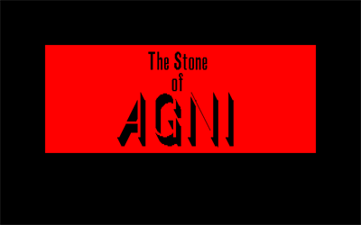 The Stone of Agni - Screenshot - Game Title Image