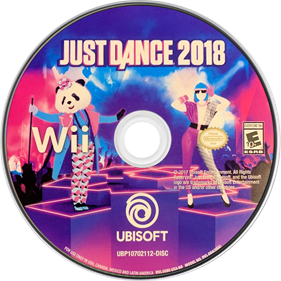 Just Dance 2018 - Disc Image
