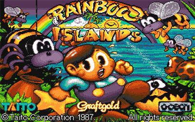 Rainbow Islands - Screenshot - Game Title Image