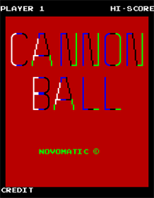 Cannon Ball (Novomatic) - Screenshot - Game Title Image