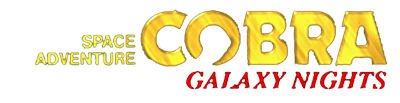 Space Adventure Cobra: Galaxy Nights - Clear Logo Image