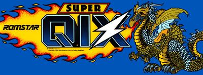 Super Qix - Arcade - Marquee Image