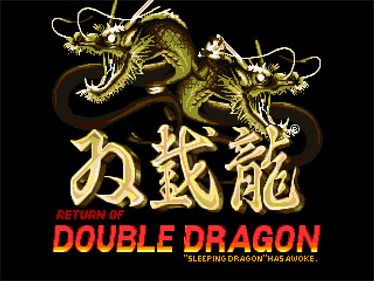 Return of Double Dragon: Extended Edition - Screenshot - Game Title Image