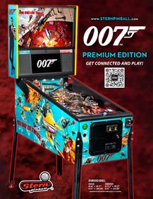 James Bond 007 (Stern Pinball) - Advertisement Flyer - Front Image