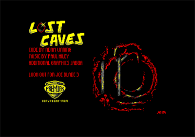 Lost Caves - Screenshot - Game Title Image