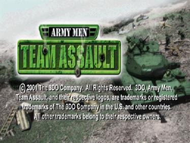 Army Men: World War: Team Assault - Screenshot - Game Title Image