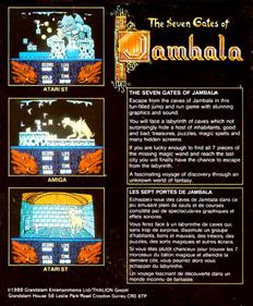 The Seven Gates of Jambala - Box - Back Image