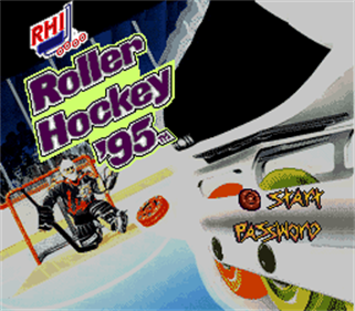 RHI Roller Hockey '95 - Screenshot - Game Title Image