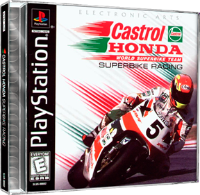 Castrol HONDA: World Superbike Team: Superbike Racing - Box - 3D Image