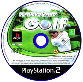 Leaderboard Golf - Disc Image