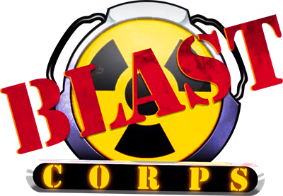 Blast Corps - Clear Logo Image
