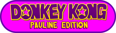 Donkey Kong: Pauline Edition - Clear Logo Image