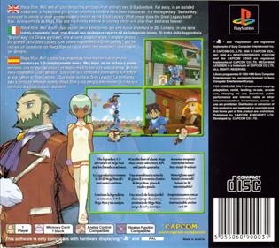 Mega Man Legends 2 - Box - Back Image
