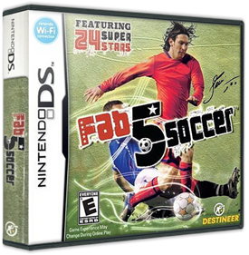Fab 5 Soccer - Box - 3D Image