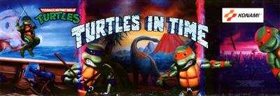 Teenage Mutant Ninja Turtles: Turtles in Time - Arcade - Marquee Image