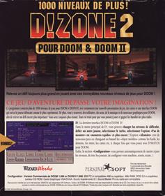 D!ZONE 2: For DOOM & DOOM II - Box - Back Image