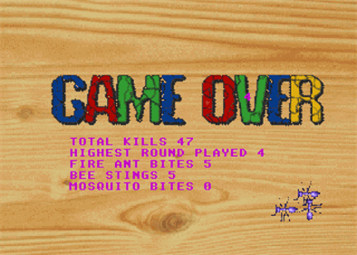 ANTS - Screenshot - Game Over Image